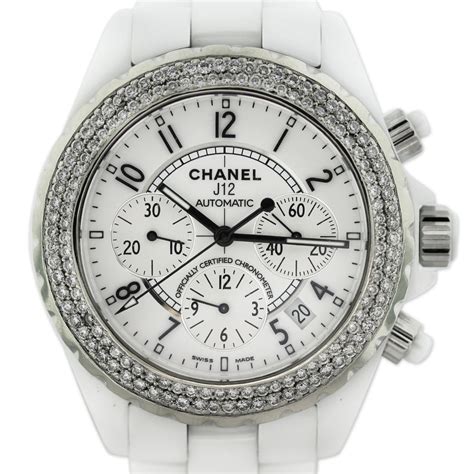 men's chanel watch|Chanel j12 white with diamonds.